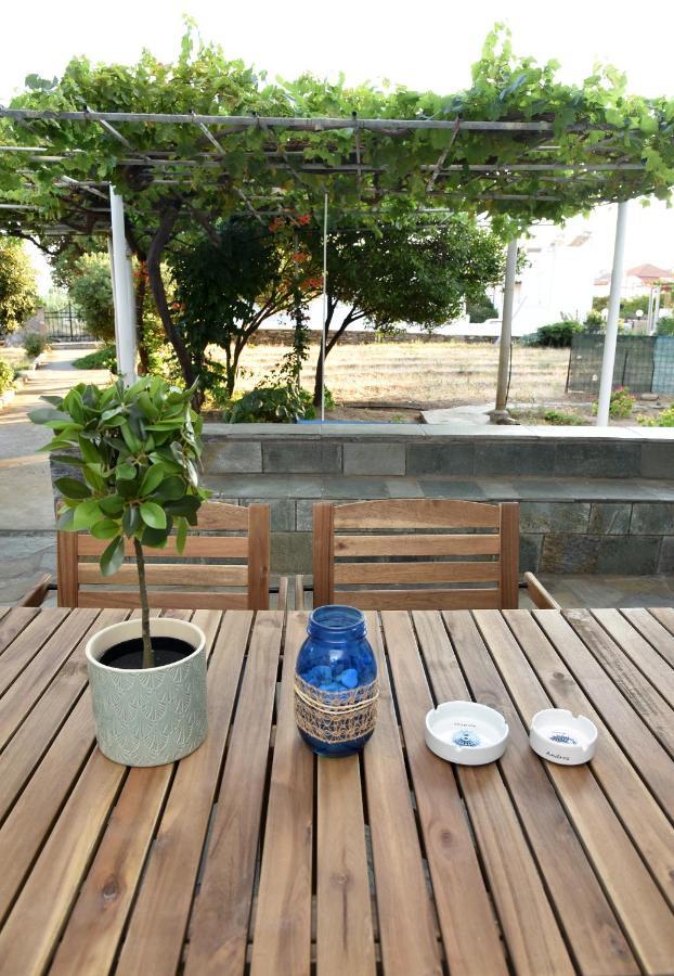 Villa Kampos Family Garden Mpatsi Esterno foto